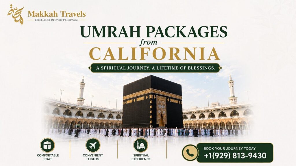 Umrah Packages from California Makkah Travels